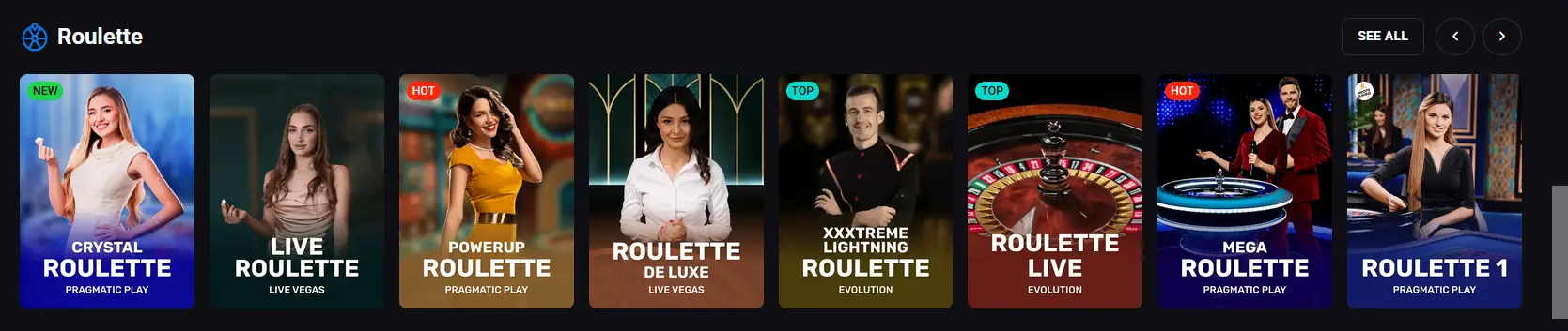 Luckyvibe live roulette wheel with European-wheel betting layout